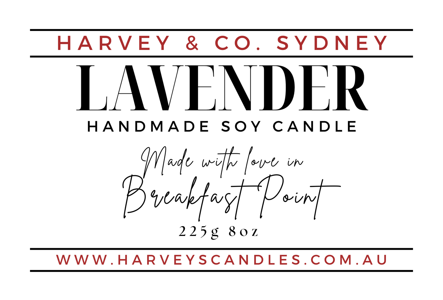 Lavender Soy Candle