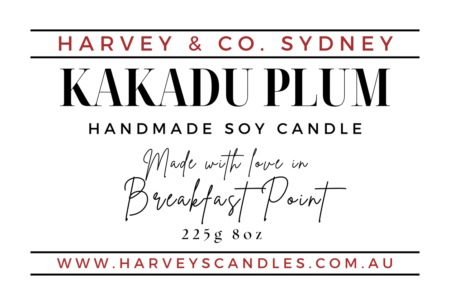Kakadu Plum Soy Candle