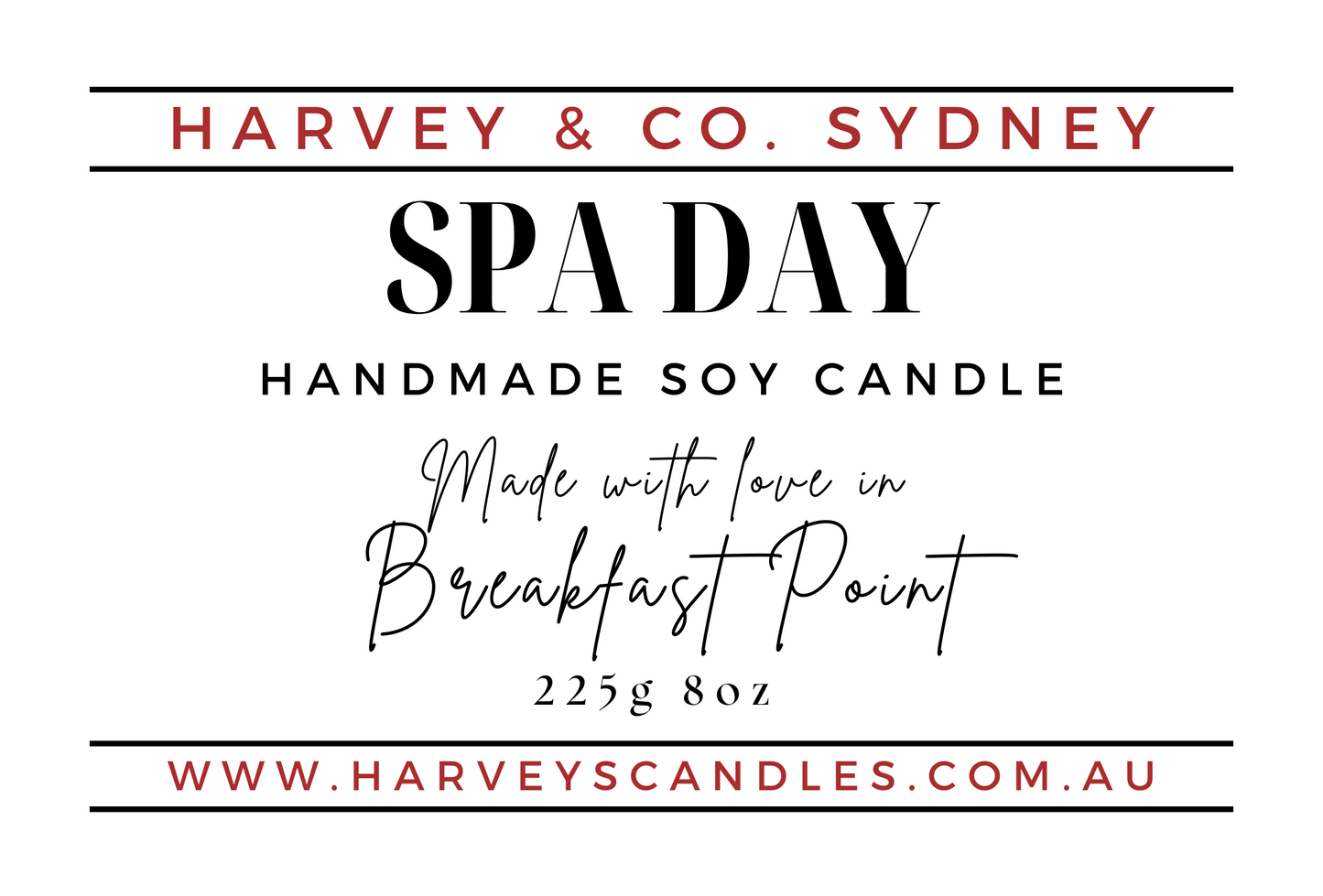 Spa Day Soy Candle