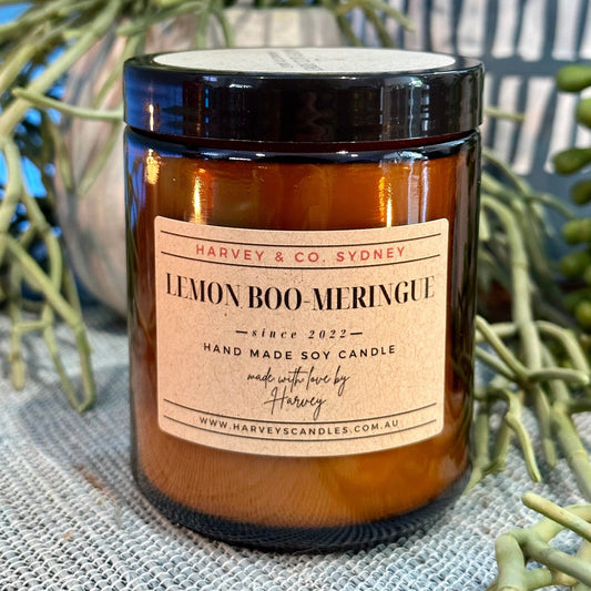 Lemon Boo-Meringue Soy Candle
