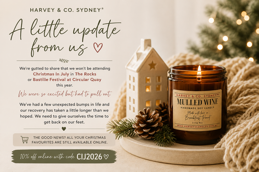 A Note From Us: Christmas In July & Bastille Festival 2026