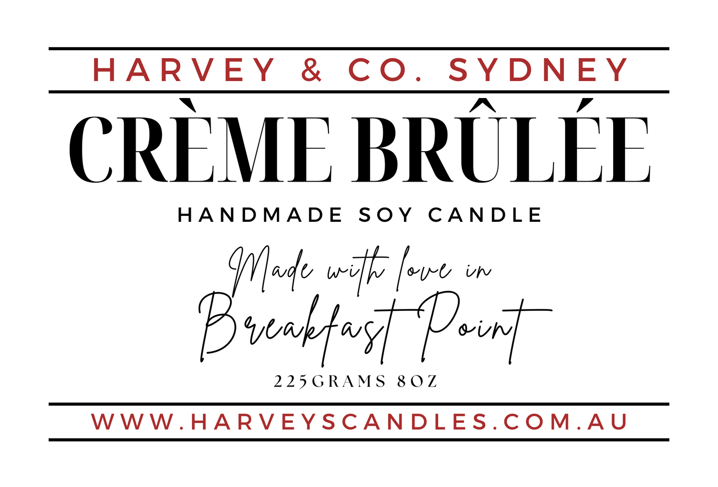 Crème Brûlée Soy Candle