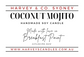Coconut Mojito Soy Candle