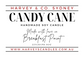 Candy Cane Soy Candle