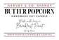Butter Popcorn Soy Candle