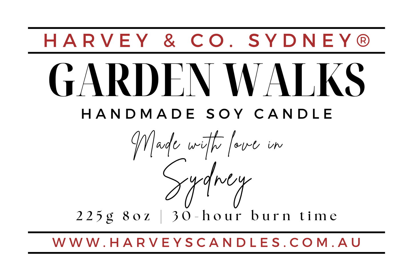Garden Walks Soy Candle