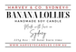 Banana Lollies Soy Candle