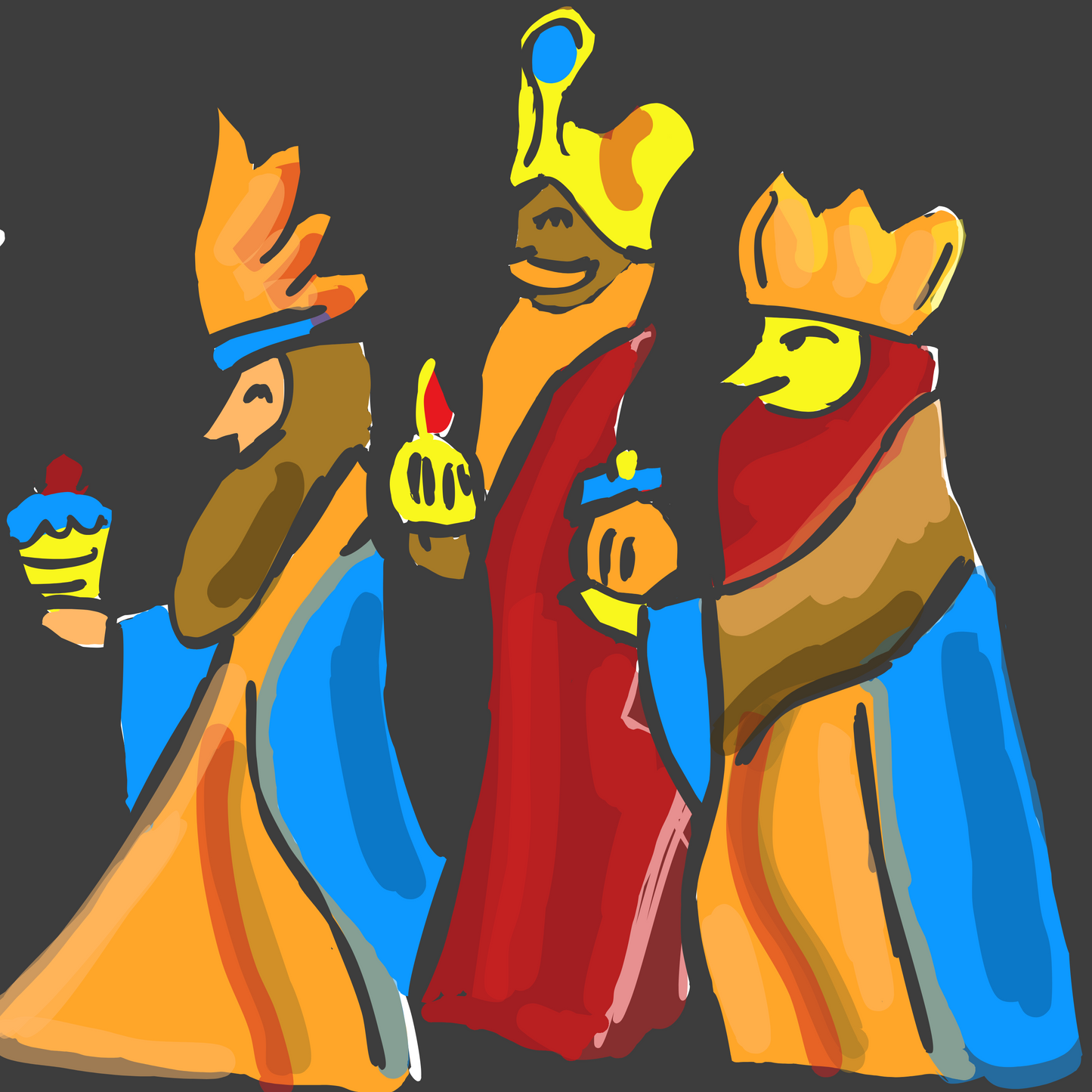 Three Wise Men Soy Candle