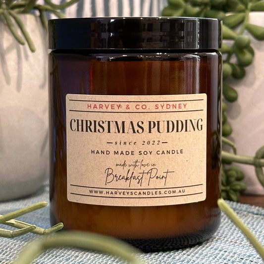 Christmas Pudding Soy Candle