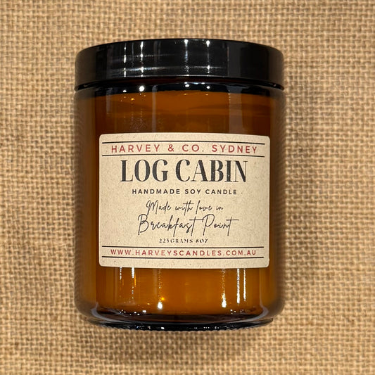 Log Cabin Soy Candle
