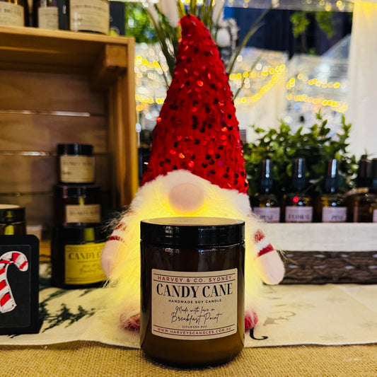 Candy Cane Soy Candle
