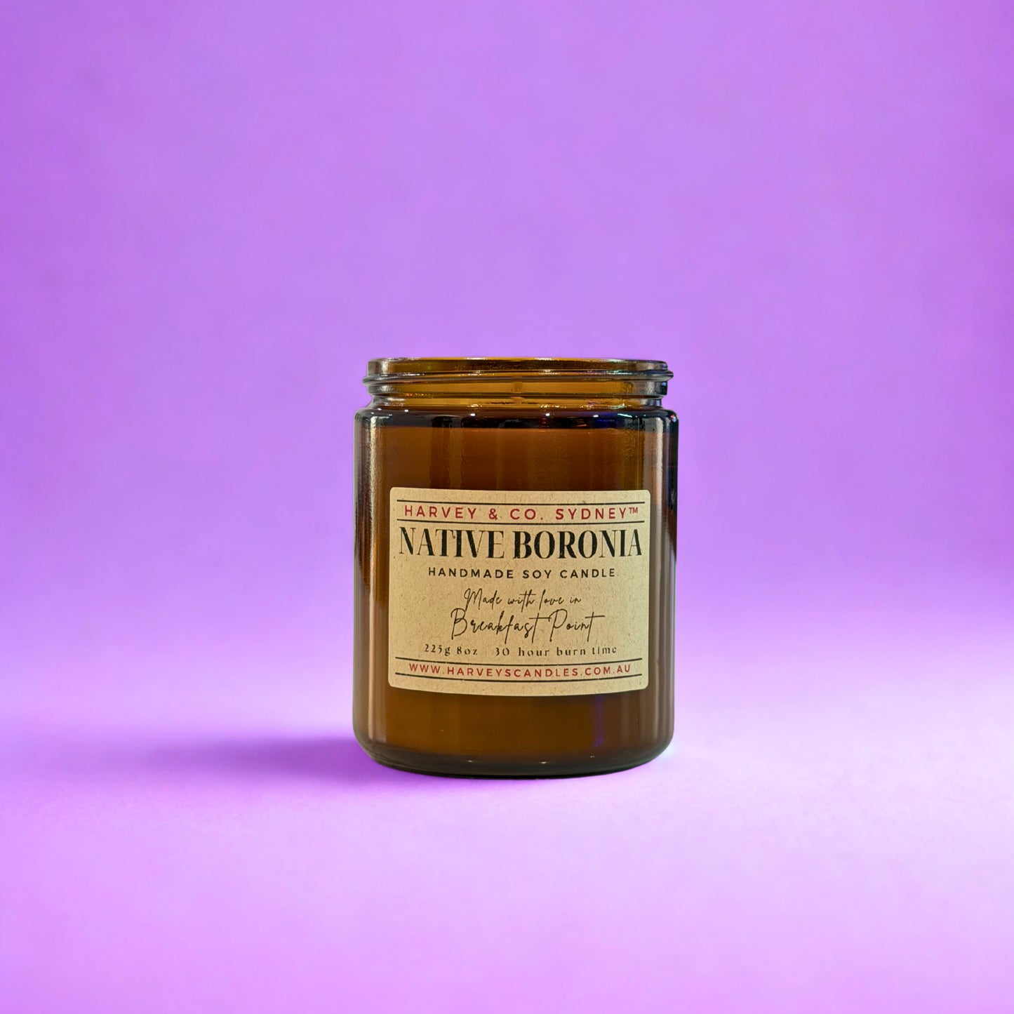 Native Boronia Soy Candle