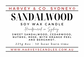 Sandalwood (Forest) Soy Candle