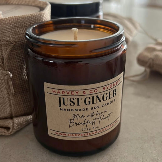 Just Ginger Soy Candle