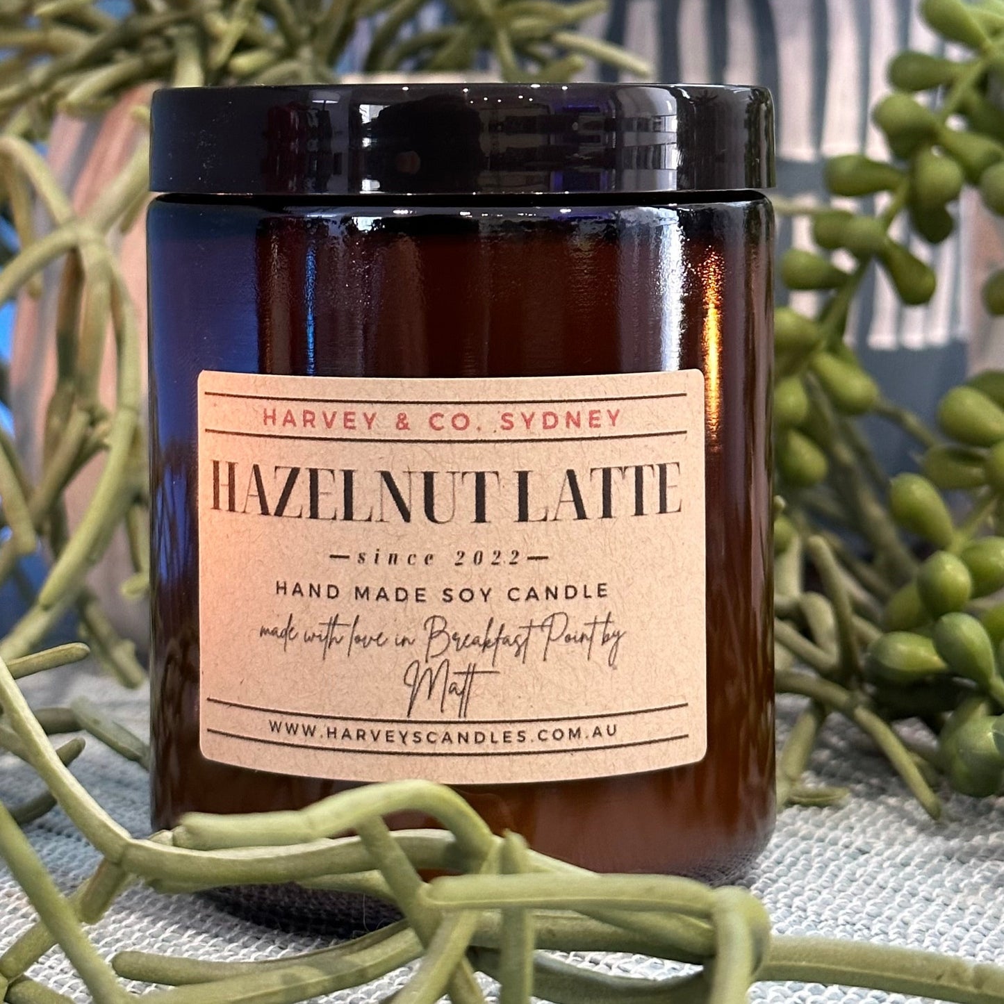 Hazelnut Latte Soy Candle