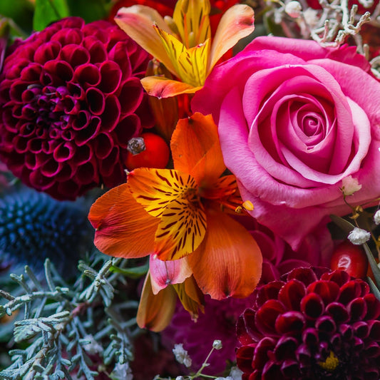 Floral Burst Soy Candle