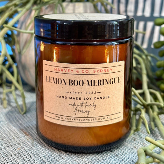 Lemon Boomerang Soy Candle